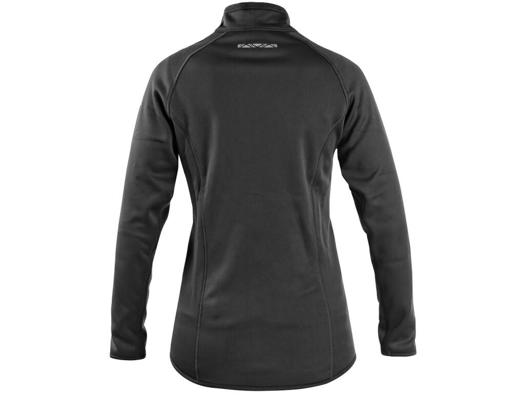 Sweatshirt CXS TORONTO: Ladies’ zip-up sweatshirt with a fleece collar and coordinated stitching combines a comfortable, tailored fit with highly stretchable and breathable FlexiS…