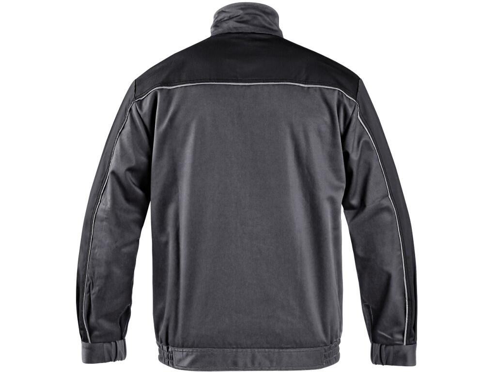 Jacket ORION OTAKAR: Men ́s working jacket with fleece lining, sleeves with adjustable cuff, small pencil pocket on the left sleeve, covered zipper fastening with snaps, multifunc…