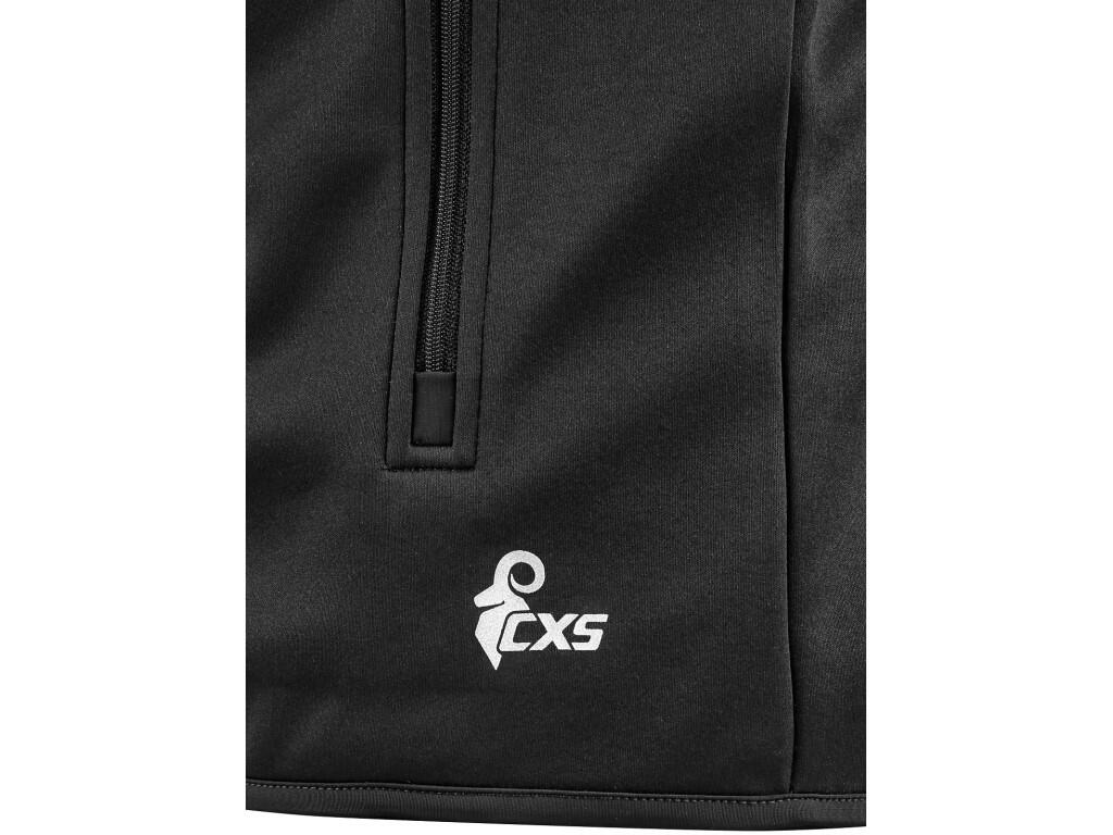 Sweatshirt CXS TORONTO: Ladies’ zip-up sweatshirt with a fleece collar and coordinated stitching combines a comfortable, tailored fit with highly stretchable and breathable FlexiS…