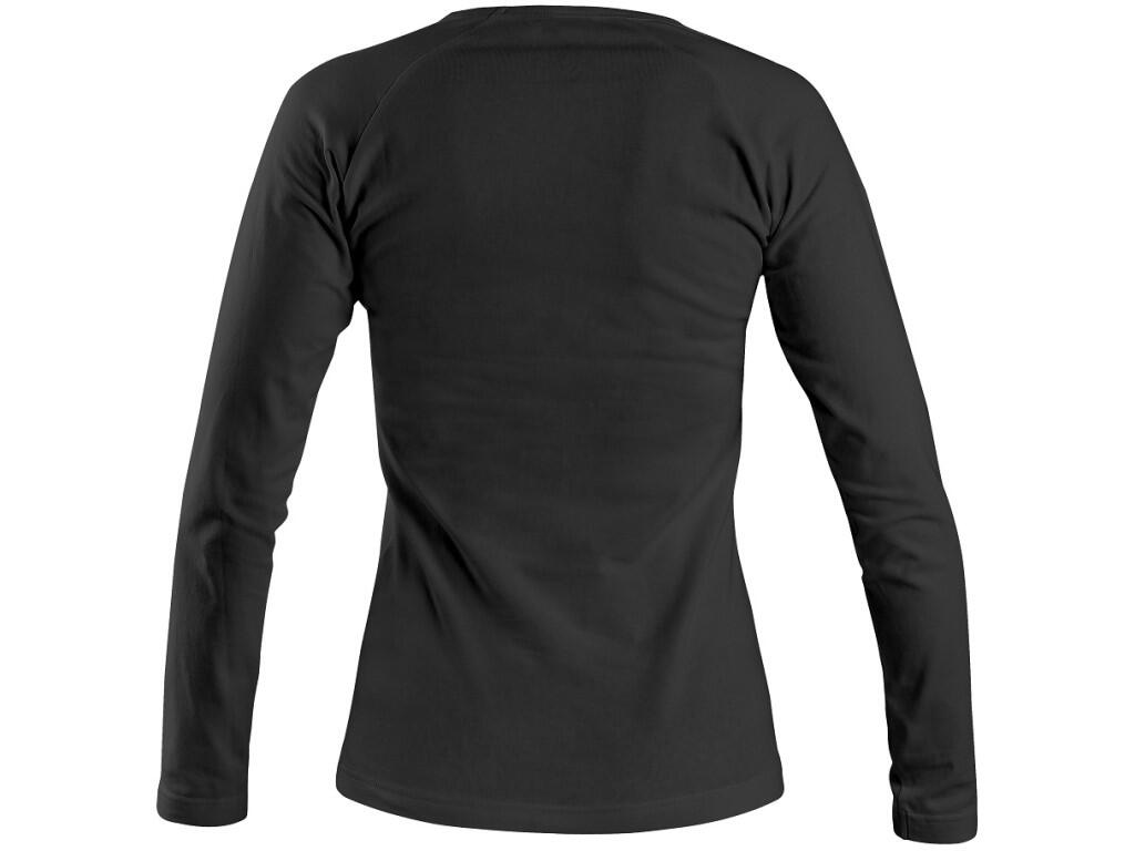 T-shirt CXS MARY: Ladies’ T-shirt, V-neck. Long raglan cut sleeve. Cut accentuates the feminine figure. Elastane ensures elasticity and long-term keeping shape. Final silicon wash…