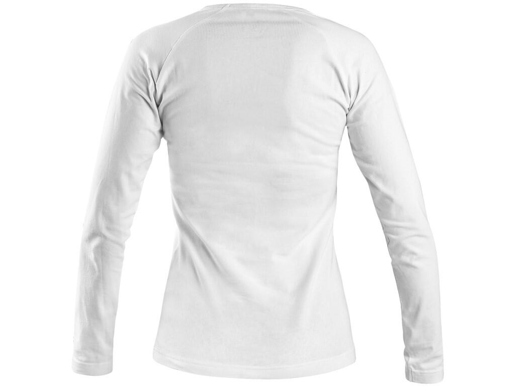 T-shirt CXS MARY: Ladies’ T-shirt, V-neck. Long raglan cut sleeve. Cut accentuates the feminine figure. Elastane ensures elasticity and long-term keeping shape. Final silicon wash…