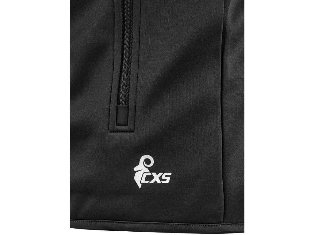 Sweatshirt CXS TORONTO: Ladies’ zip-up sweatshirt with a fleece collar and coordinated stitching combines a comfortable, tailored fit with highly stretchable and breathable FlexiS…