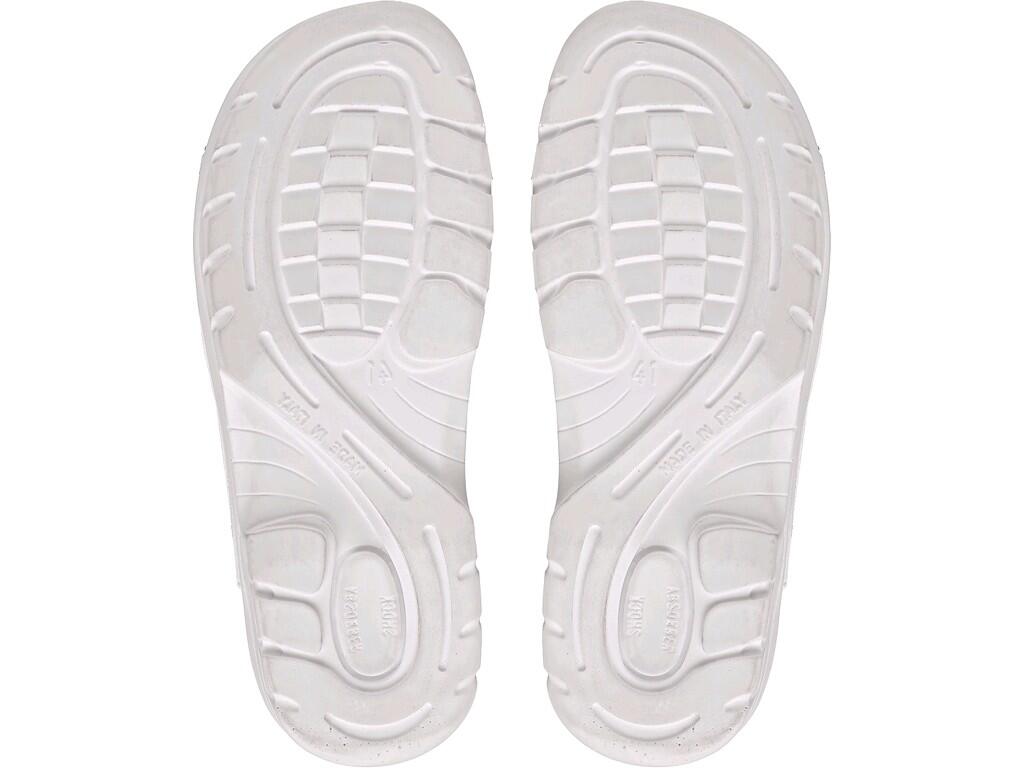 Sandal CXS PAOLA: Working sandal with two adjustable front and heel bands with buckles, outsole with gusset. Material: upper made of 2mm microfibre, soft comfortable insole made o…