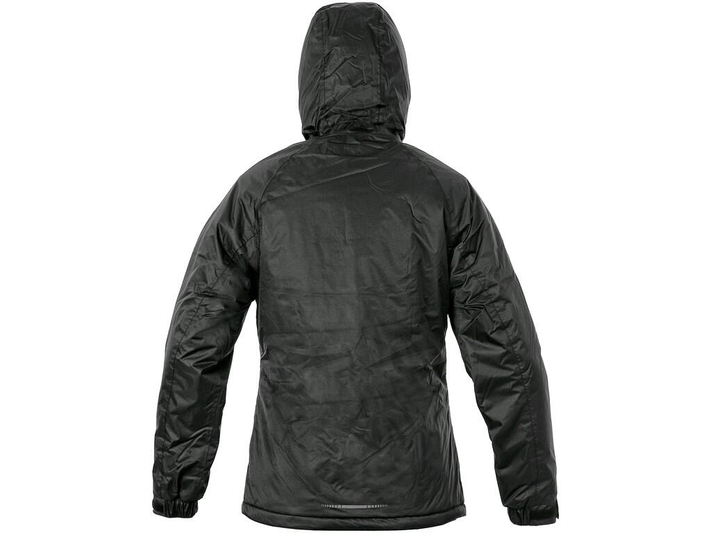 Jacket CXS KENOVA: Ladies’ padded jacket, water-resistant and windproof, fixed hood, sleeves with regulated wristband, bottom zipper pockets, reflective accessories, tightening at…