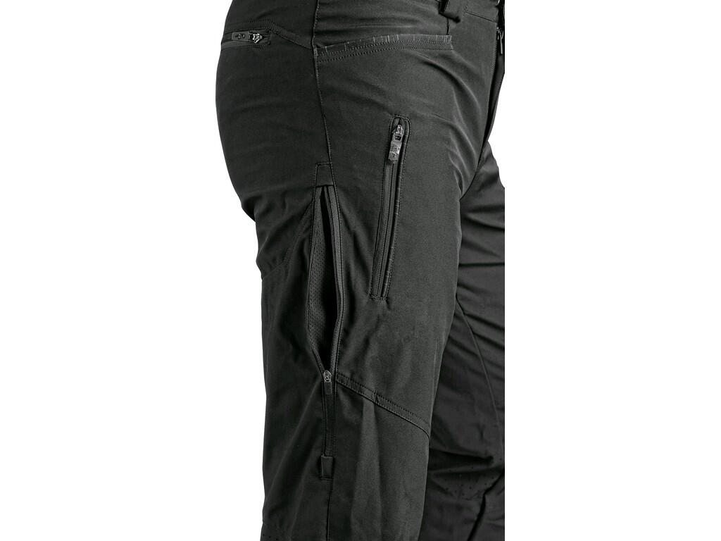 Trousers CXS AKRON: Men’s outdoor softshell trousers, flexible waist with adjustable size, belt loops, 4 front pockets, back zipper pocket, ventilation on thighs and back knee par…