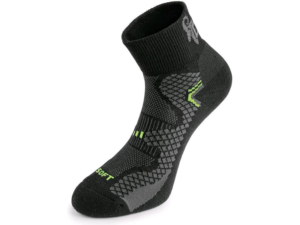 Socks CXS SOFT: Elastic functional socks designed for professional, sport and leisure activities, lower hem, remove moisture from the feet, relieve the feeling of cold. Foot part…