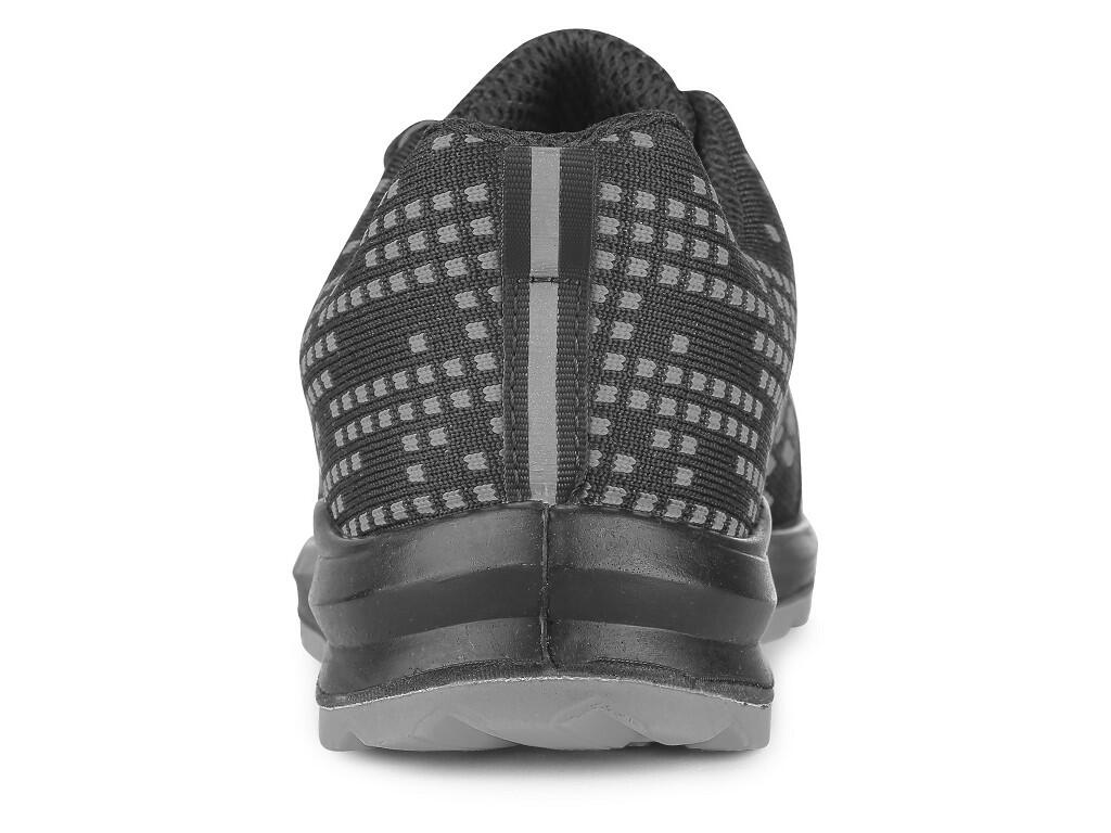 Low footwear CXS TEXLINE SIT S1: Low footwear, textile, with steel toe cap and reflective accessories. Material: 1,8 - 2,0 mm polyester upper washable up to 30°C, reinforced micro…