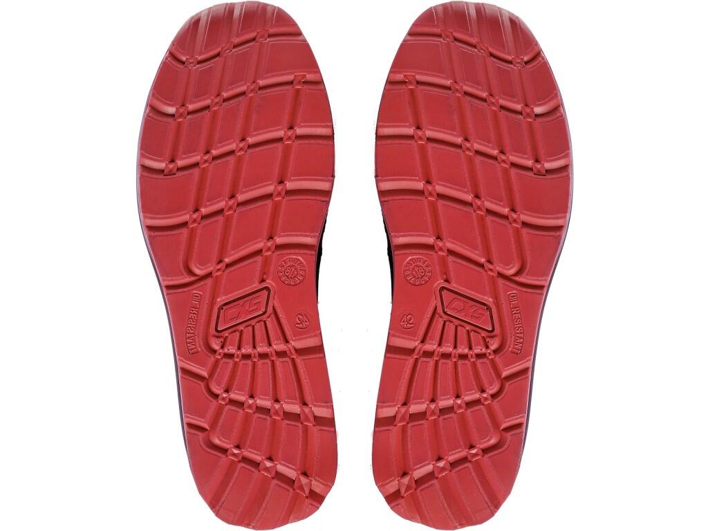 Low footwear CXS TEXLINE DOLIN S1: Low footwear, textile, with steel toe cap and reflective accessories. Material: 1,8 - 2,0 mm polyester upper washable up to 30°C, reinforced mic…