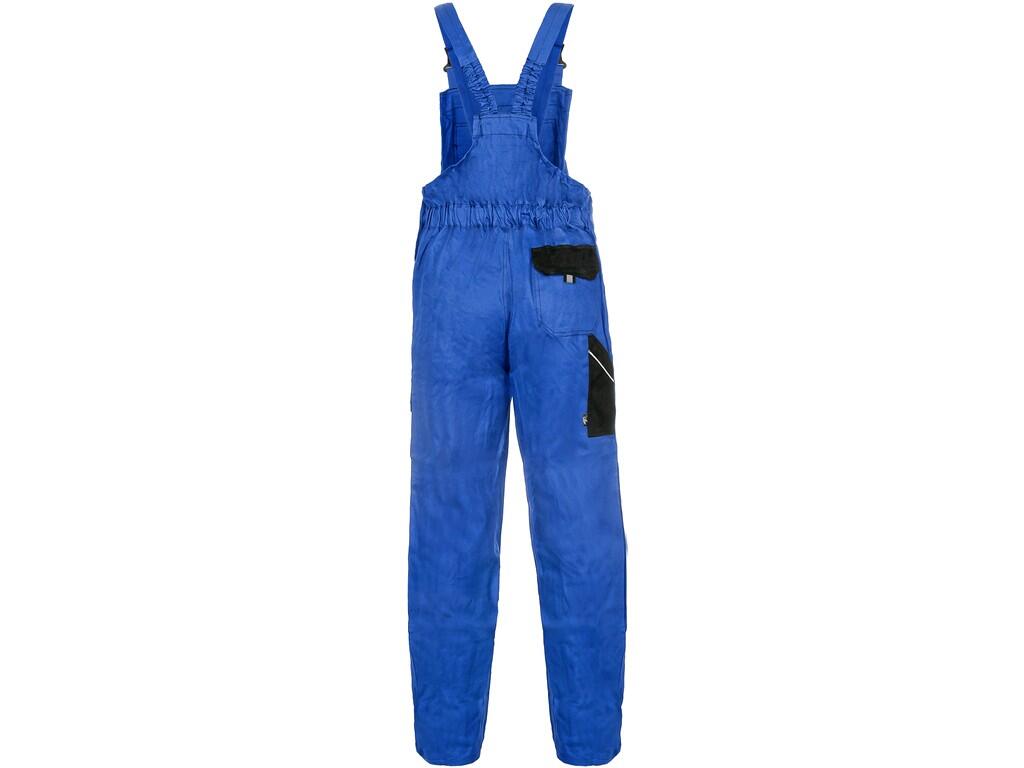 Working trousers bib CXS LUXY ROBIN: Men ́s working trousers with bib - shortened version for height 170-176 cm. Bib zipper pocket, waist with elastic band in the back, front pock…