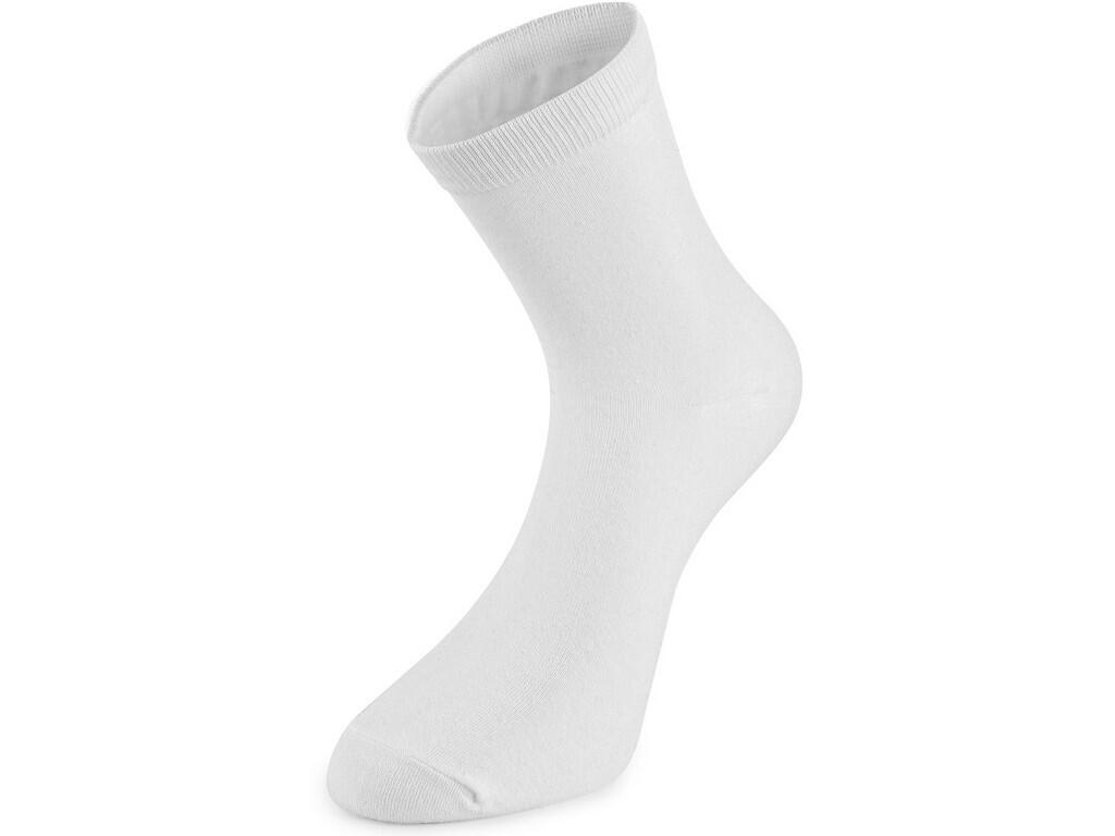 Socks CXS VERDE: Classic smooth socks designed for leisure and professional activities, elastic rubber hem.