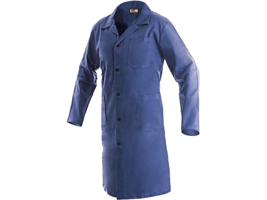 Coat CXS VENCA: Men ́s working coat with long sleeve, chest pocket with smaller one for the pencil, back belt with button for fastening. Recommended application: construction, lig…