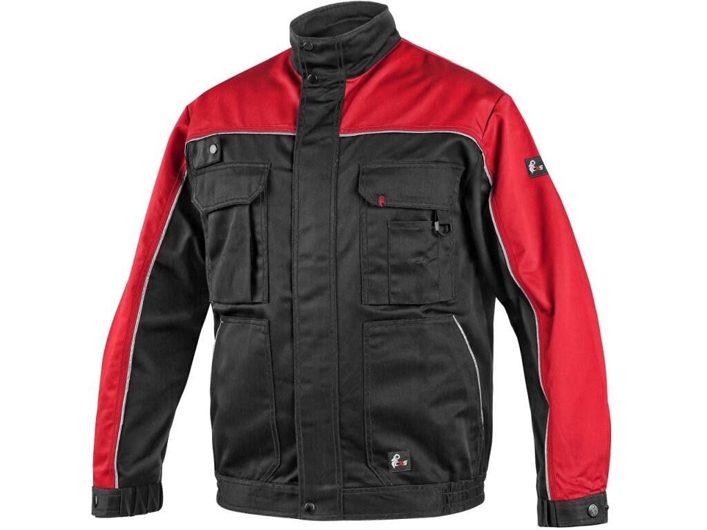 Jacket CXS ORION OTAKAR: Men’s working jacket, sleeves with adjustable cuff, small pencil pocket on the left sleeve, covered zipper fastening with snaps, multifunctional chest poc…