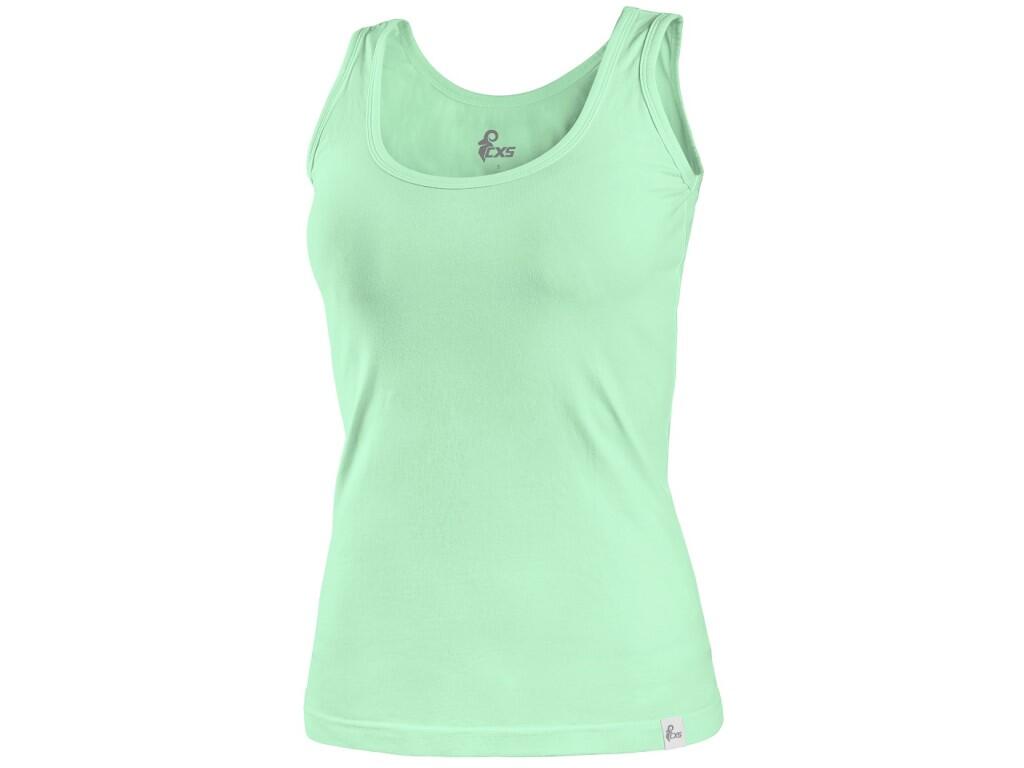 Undershirt CXS LINDA: Ladies’ top with side seams, suitable for work and leisure. The cut accentuates ladies figure. Elastan ensures elasticity and long-term keeping shape of the…