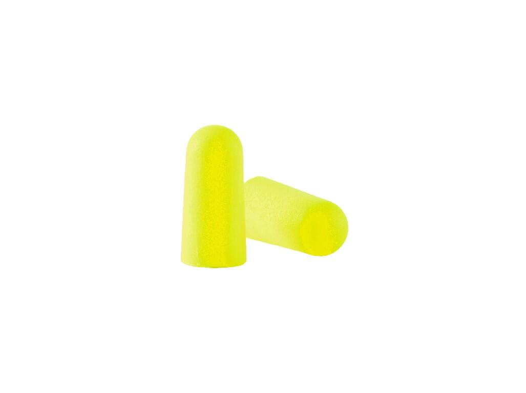 Ear plugs 3M E-A-R SOFT NEON: Single-use, the ear plugs give evenly distributed pressure allowing flexibility and a good seal with optimum comfort. Sound reduction: 36 dB