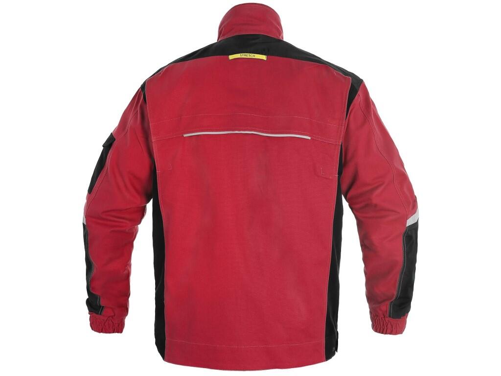 Workig jacket CXS STRETCH: Men’s working jacket, stretch fabric allowing free movement, shoulders reinforced by 600D polyester, sleeves with adjustable cuff, flap pocket on the le…