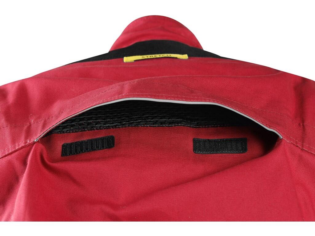 Workig jacket CXS STRETCH: Men’s working jacket, stretch fabric allowing free movement, shoulders reinforced by 600D polyester, sleeves with adjustable cuff, flap pocket on the le…