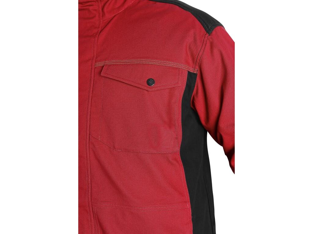 Workig jacket CXS STRETCH: Men’s working jacket, stretch fabric allowing free movement, shoulders reinforced by 600D polyester, sleeves with adjustable cuff, flap pocket on the le…