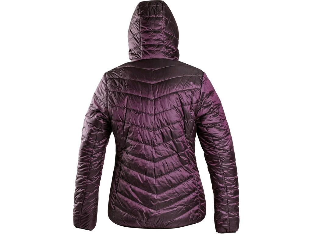 Jacket CXS OCEANIA: Dámská oboustranná zateplená bunda s kapucí a reflexními doplňky. Bunda má zapínání na zip, rukávy a spodní lem do gumičky, 2 boční kapsy na zip s reflexními d…