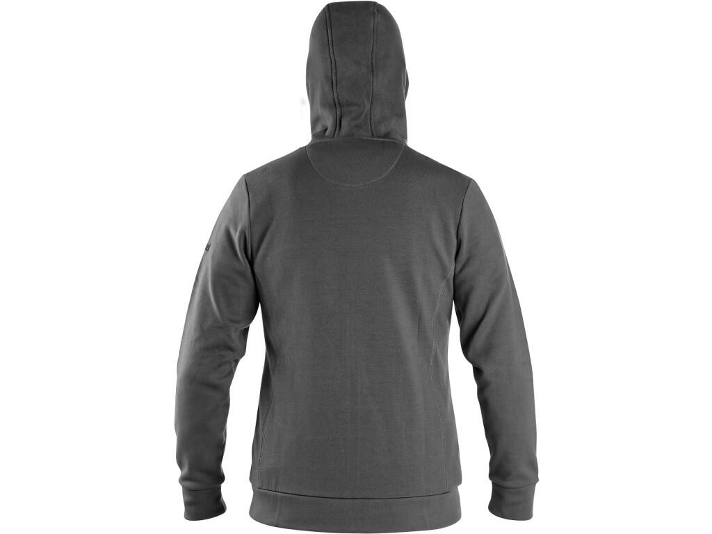 Sweatshirt CXS HARRISON: Men’s sweatshirt with zipper, waist and sleeves with cuff, side pockets with zipper, reflective strings. Final silicon wash which gives durable softness,…