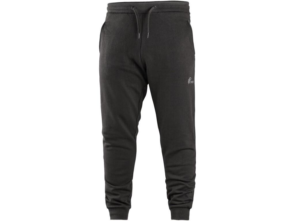 Sweatpants CXS ROWAN: Men’s sweatpants, elastic rib waist and bottom of the legs, 2 front pockets, back zipper pocket, inner fleece.