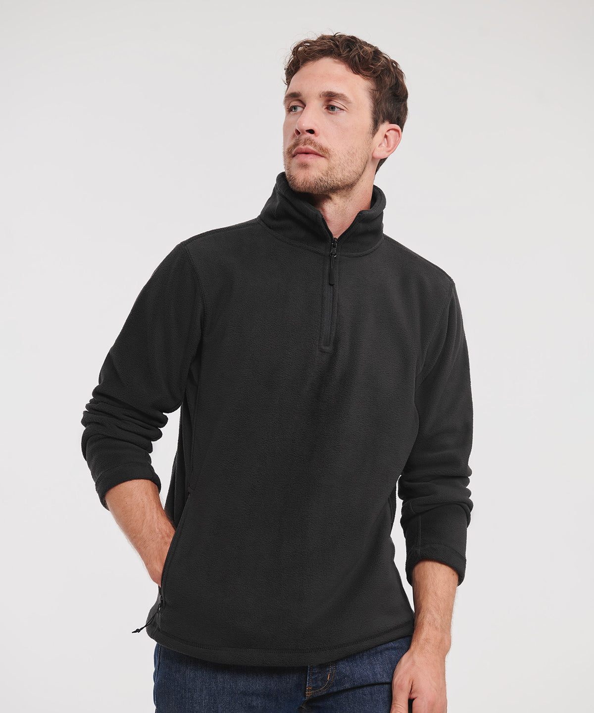 �-zip outdoor fleece