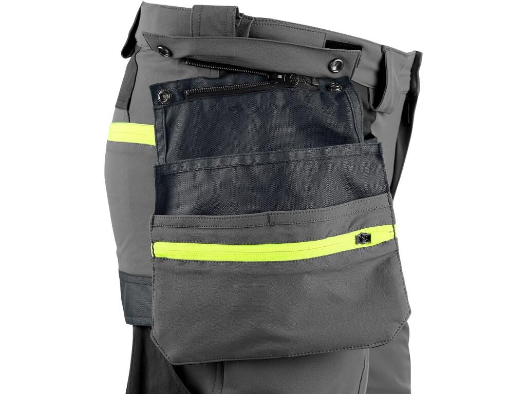 Shorts CXS NAOS men’s: Men’s working shorts with contrasting color and reflective accessories. The 4-way stretch construction allows material to be stretched in all 4 directions a…