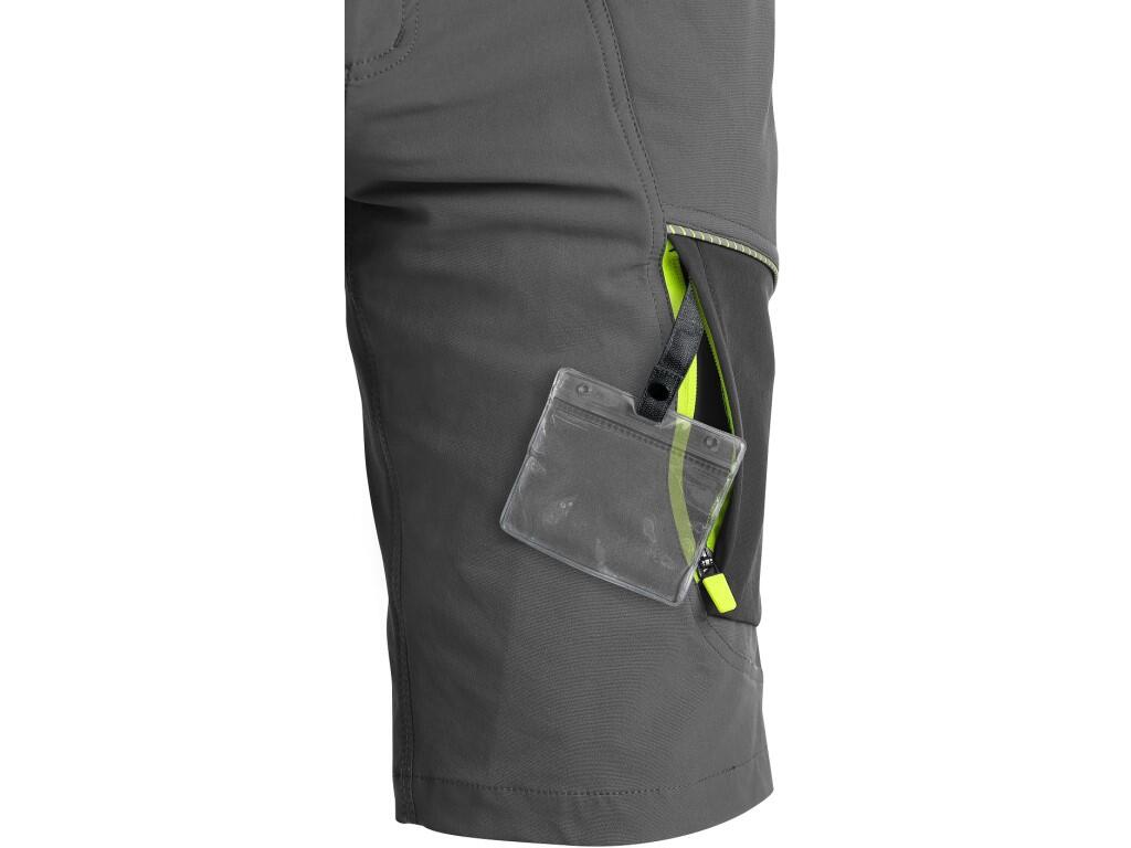 Shorts CXS NAOS men’s: Men’s working shorts with contrasting color and reflective accessories. The 4-way stretch construction allows material to be stretched in all 4 directions a…
