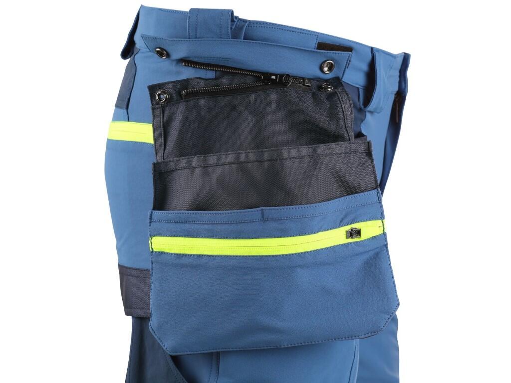 Shorts CXS NAOS men’s: Men’s working shorts with contrasting color and reflective accessories. The 4-way stretch construction allows material to be stretched in all 4 directions a…