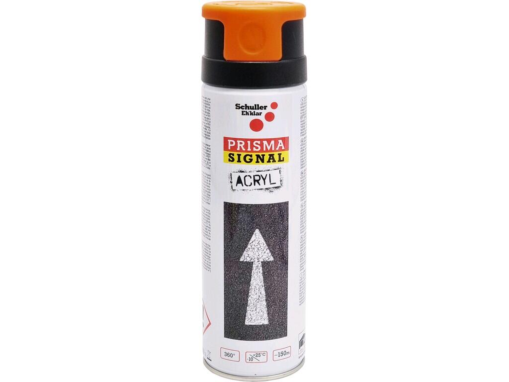 Marking spray Schuller Prisma: Special paint for marking outdoors and indoors. Offers high resistance to weather conditions, mechanical stress, and wear caused by friction. Excell…
