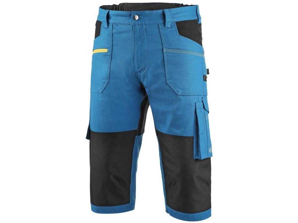 Trousers 3/4 CXS STRETCH: Men’s working 3/4 trousers, stretch fabric allowing free movement, waist with belt loops, front pockets with zipper pocket, multifunctional pockets on bo…
