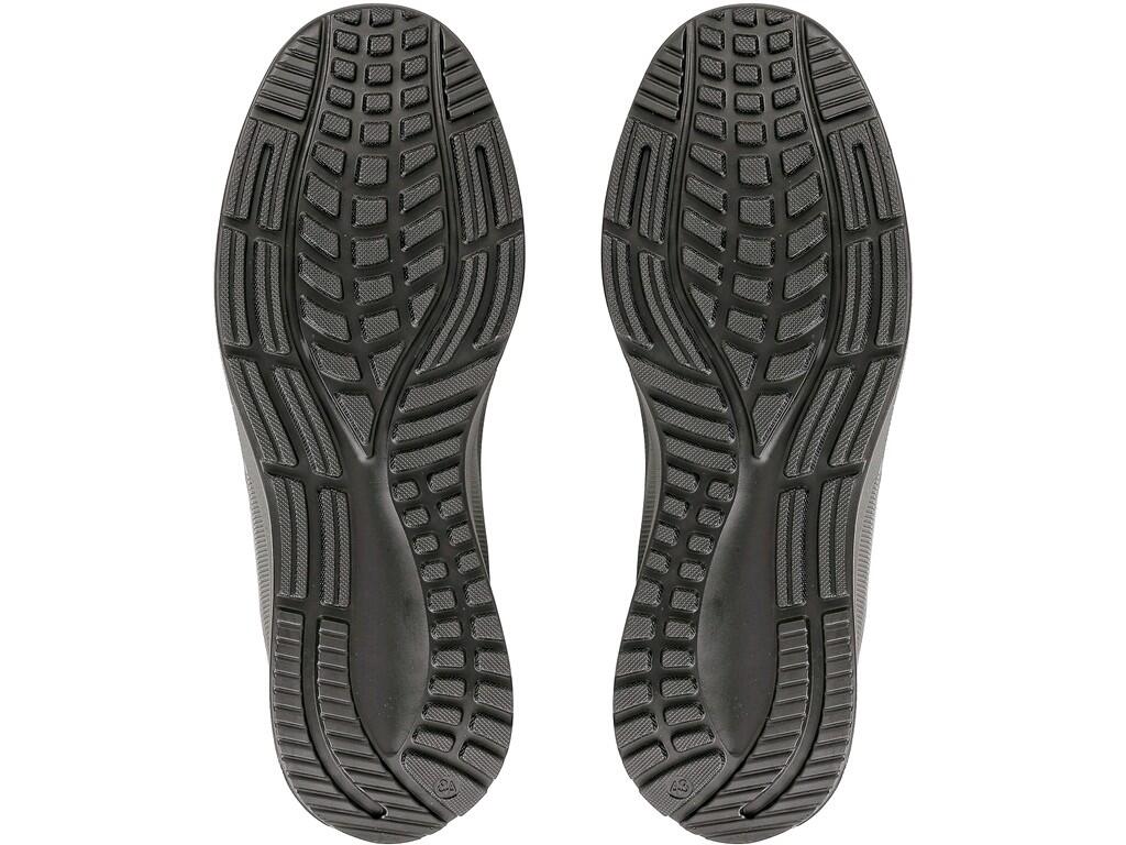 Low footwear CXS TEXLINE BOSUT O1: Low working footwear with side vents for better breathability, reflective accessories. Material: upper made of 1,4 - 1,6 mm microfibre (suede le…