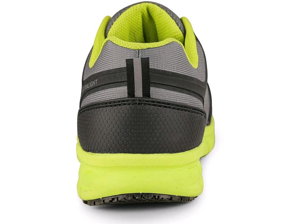 Low footwear CXS LAND FALSTER S1P: Safety ultralight low footwear with laminate toe cap and textile antipenetrating insole, reflective accessories. Material: upper made of 1,8mm p…