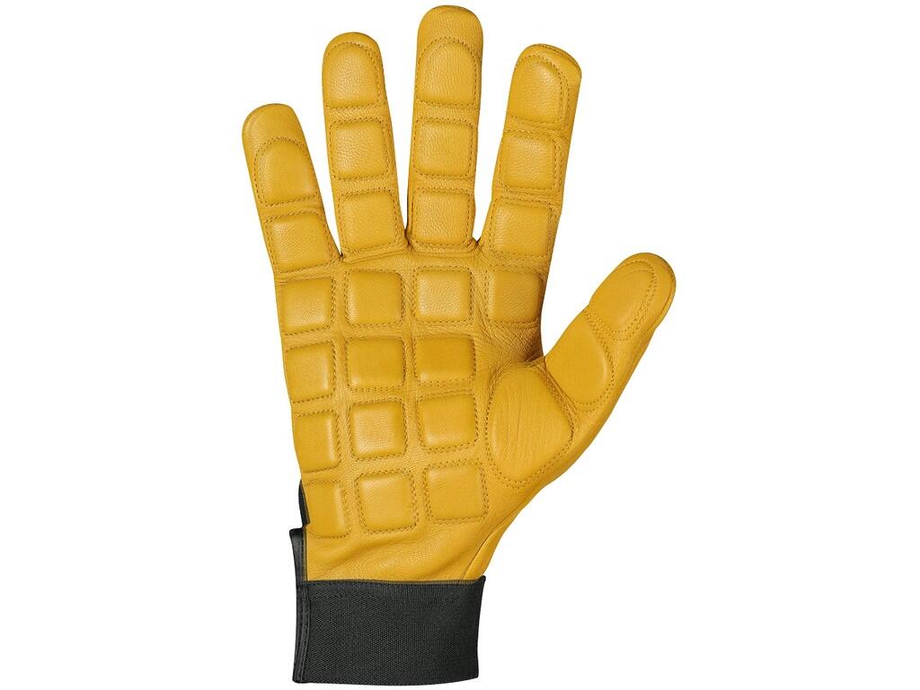 Gloves CXS FARO: Gloves with velcro cuff. Padding in exponated areas for reducing vibrations to the hand. Packed with blister. Recommended application: work with vibrating tools,…