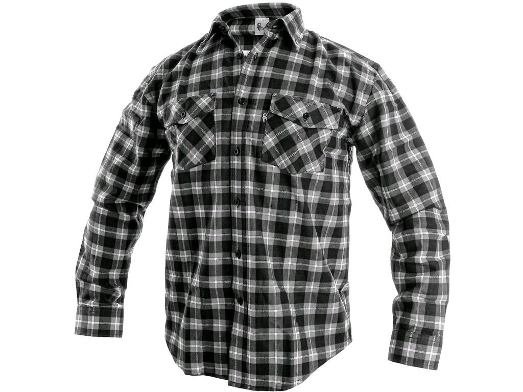 Shirt CXS TOM: Men’s flannel shirt, cuffs and pocket flaps with button, 2 chest pockets.