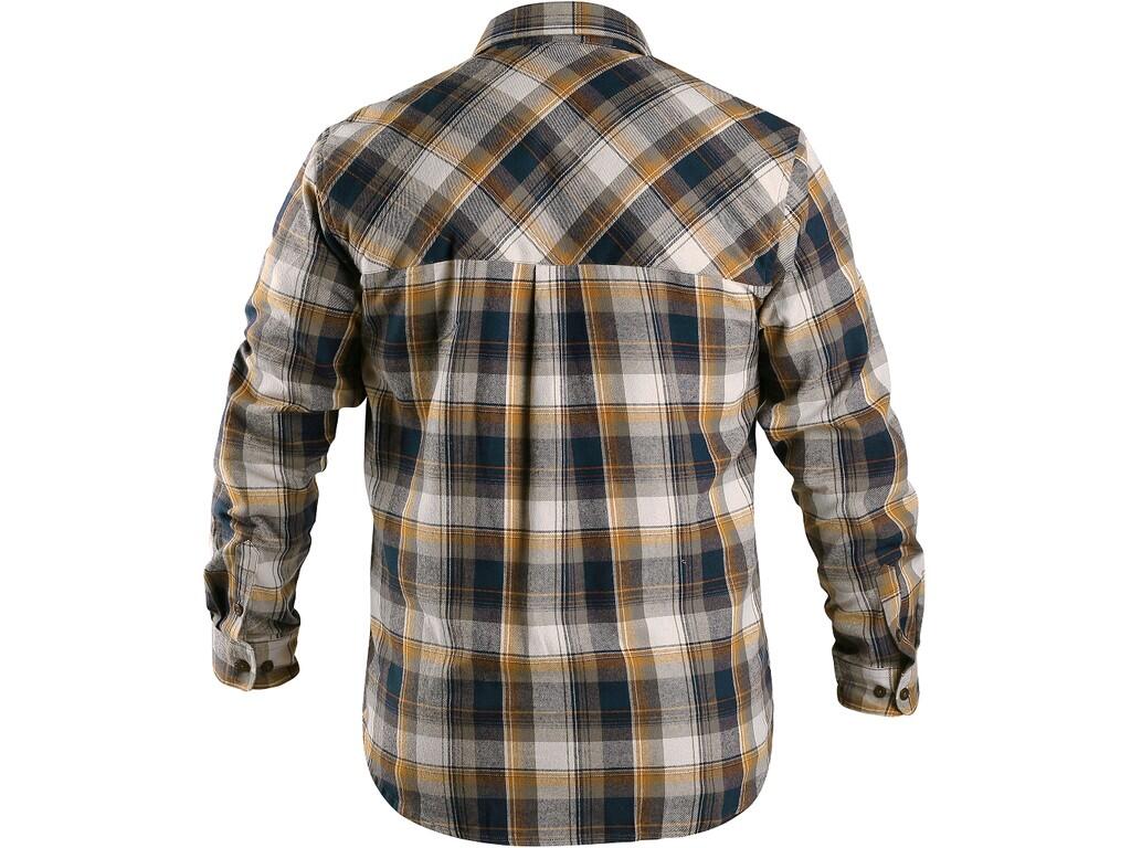 Shirt CXS TIM: Men’s flannel shirt, cuffs and pocket flaps with button, 2 chest pockets.