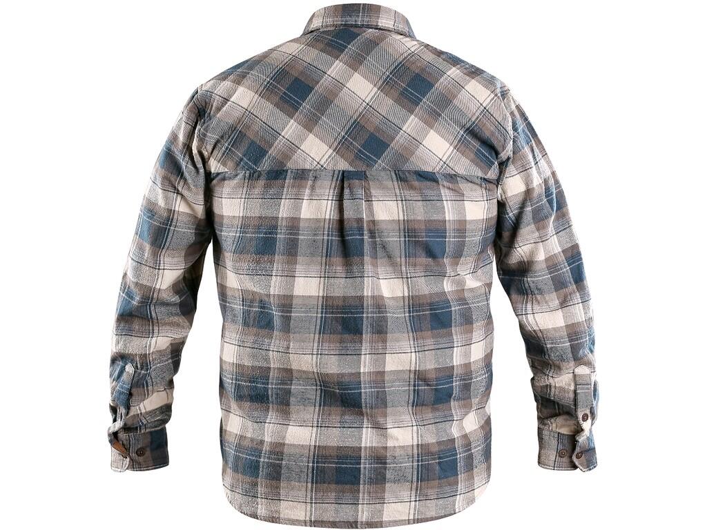 Shirt CXS TIM: Men’s flannel shirt, cuffs and pocket flaps with button, 2 chest pockets.