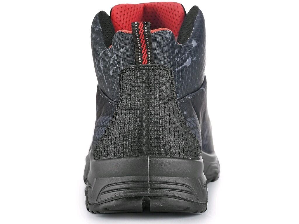 Ankle footwear CXS MICHELIN SCRIVIA S3: Ankle safety footwear, combined, fiberglass toe cap and Biagioli Zero Perforation anti-penetration textile insole, reflective accessories.…