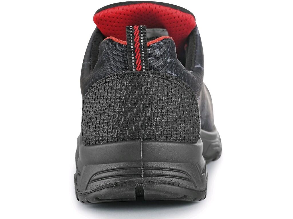 Low footwear CXS MICHELIN SARNO S3: Low safety footwear, combined, fiberglass toe cap and Biagioli Zero Perforation anti-penetration textile insole, reflective accessories. Materi…