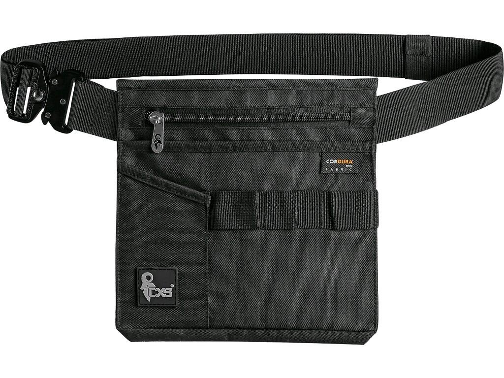 Pocket with belt CXS LONE: Tool pocket with belt and metal buckle. The tool pocket is made of durable CORDURA® material, which ensures long service life and dimensional stability.…