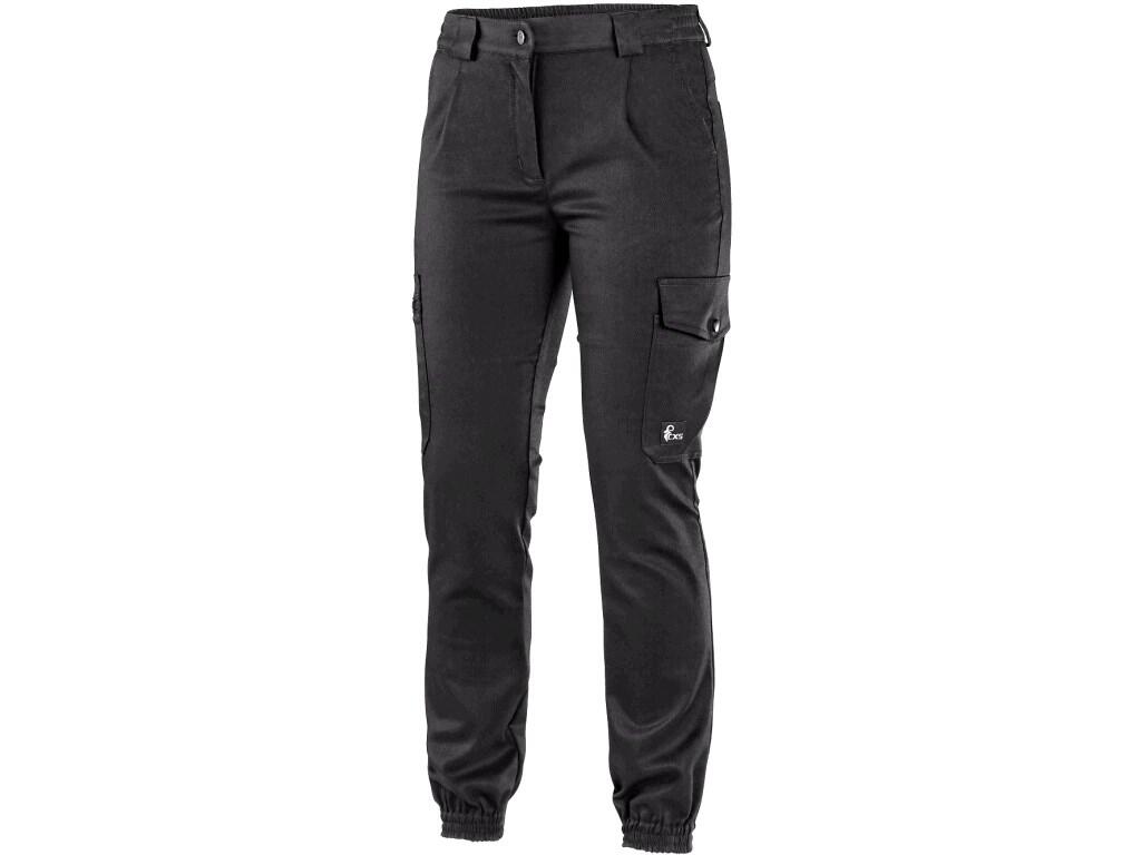 Trousers cargo CXS UMI: Ladies’ cargo trousers made of mixture of cotton and Sorona® fiber from DuPont - strong, stiff and highly resistant to stains. This fiber makes the materia…