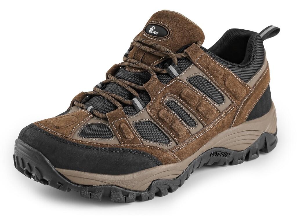 Leisure low footwear CXS ISLAND JAVA: Low leisure footwear, combined, reflective accessories. Material: suede leather upper combined with permeable mesh, textile breathable lining…