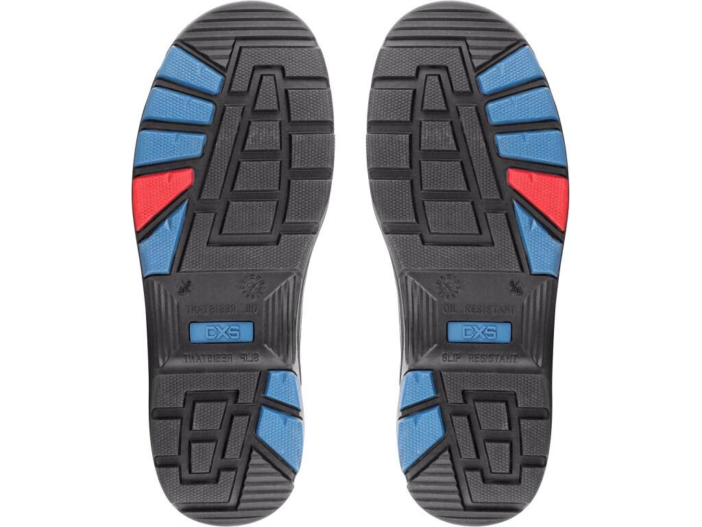 Ankle footwear CXS LAND SENJA S3S: >High cut safety footwear with composite toe cap and textile antipenetrating insole, reflective accessories. Material: upper made of 1,8 - 2 mm…