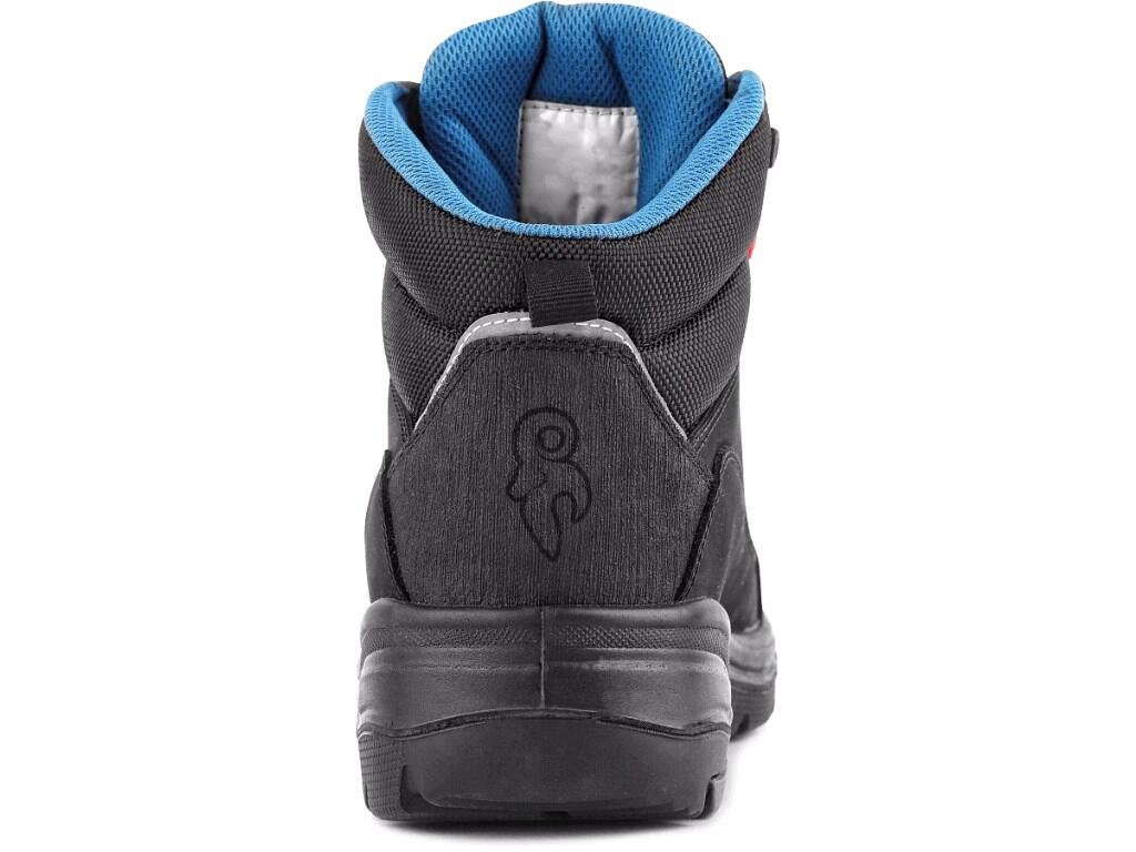 Ankle footwear CXS LAND SENJA S3S: >High cut safety footwear with composite toe cap and textile antipenetrating insole, reflective accessories. Material: upper made of 1,8 - 2 mm…