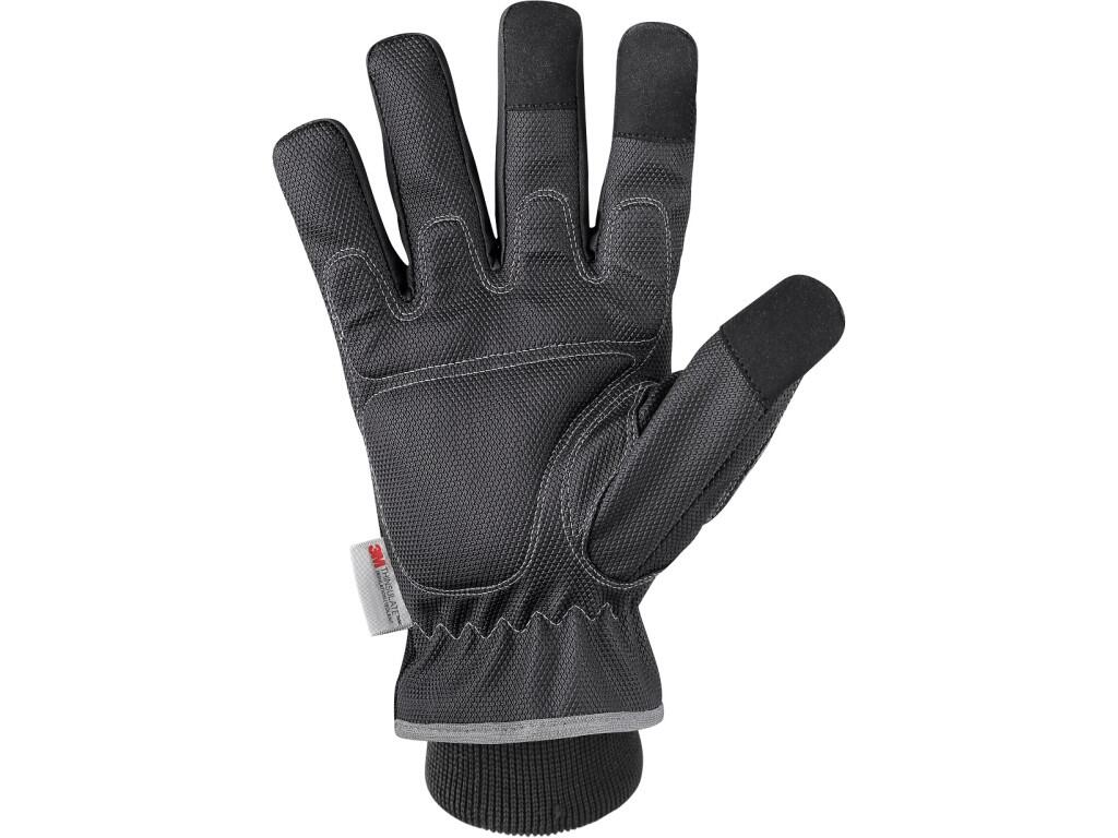Gloves CXS METIS W: Winter work gloves made from a combination of materials. They provide excellent thermal insulation thanks to the 3M Thinsulate lining and fleece interior. The…