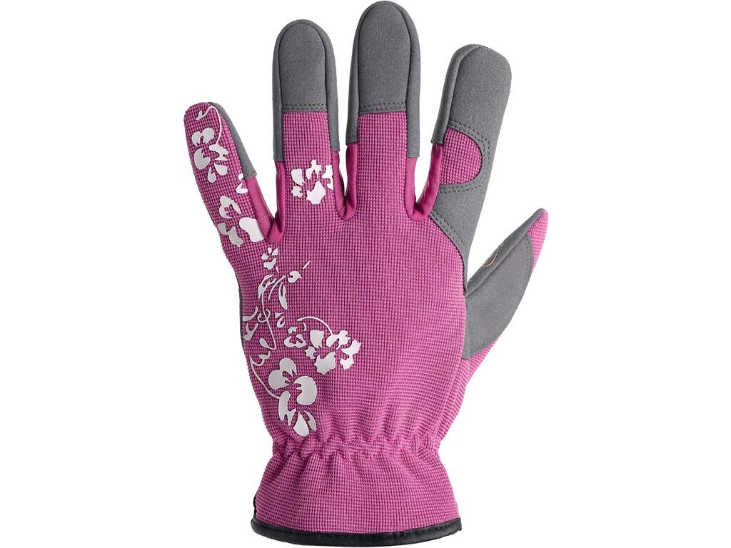 Gloves CXS PICEA: Combined ladies’ gloves with decorative printing and rubber wrist. Gloves are made of quality materials which resist shrinking, stretching and hardening and they…
