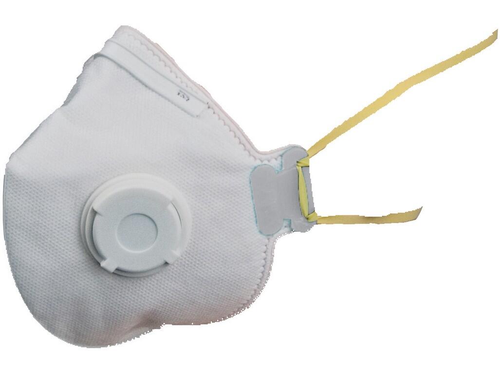 Particulate respirator SPIRO P1: Class FFP1 filtering half-face mask provides protection against solid and liquid aerosols in concentrations up to 4.5 x PEL. It is a foldable resp…