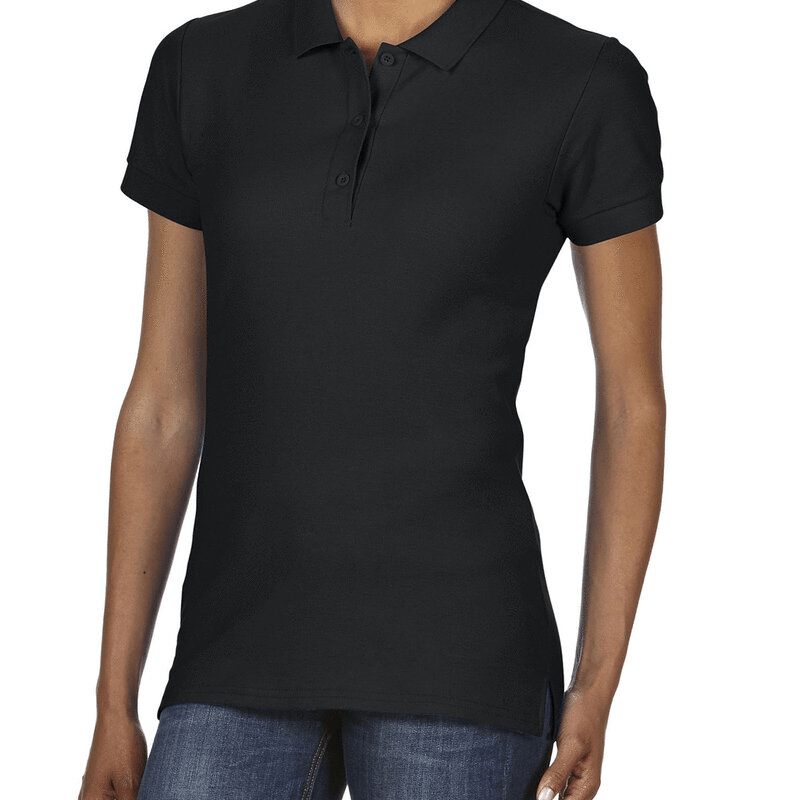 Gildan Ladies Premium Cotton Double Pique Polo