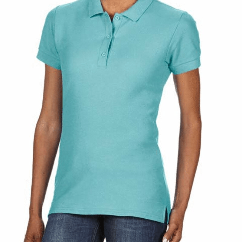Gildan Ladies Premium Cotton Double Pique Polo