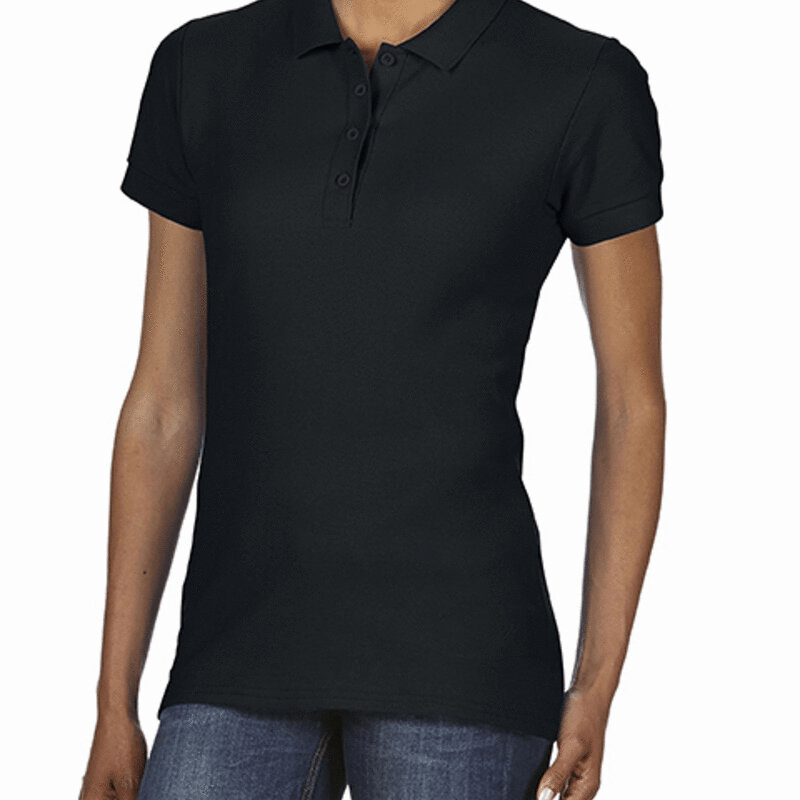 Gildan Ladies Softstyle Double Pique Polo