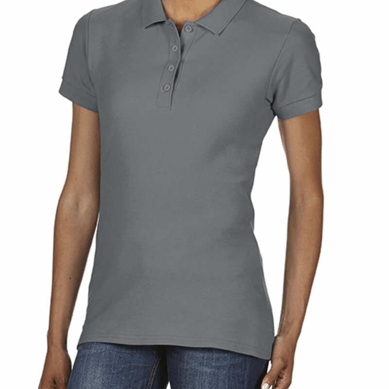 Gildan Ladies Softstyle Double Pique Polo